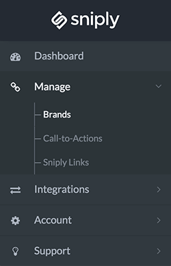 Manage new Sniply brand